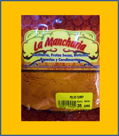 POLVO CURRY
35 GRS