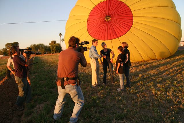 Interviewing a Skydiver