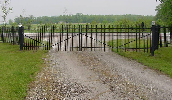 Black Iron Fence