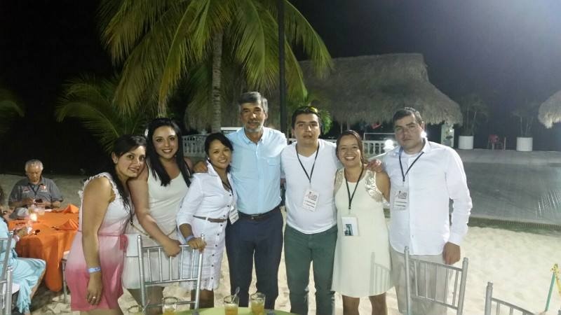 Con Manuel Montagu alcande de Funza-Cundinamarca