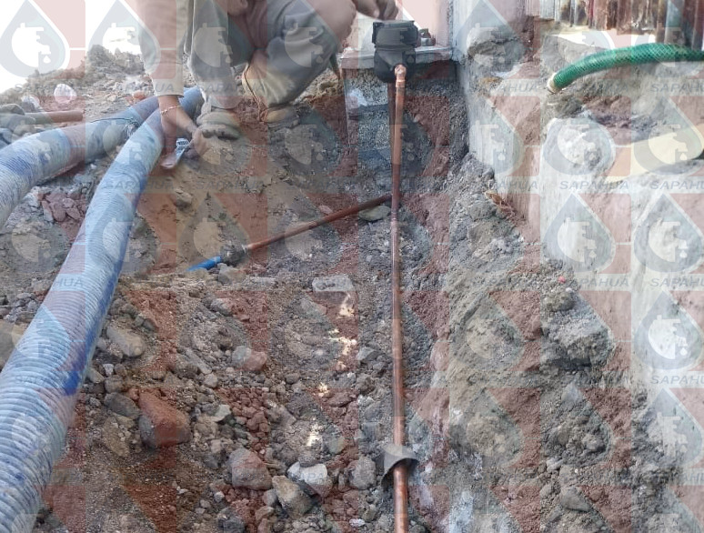 Colocación de Medidores en la c. Allende de la col. Centro      Mes: Diciembre