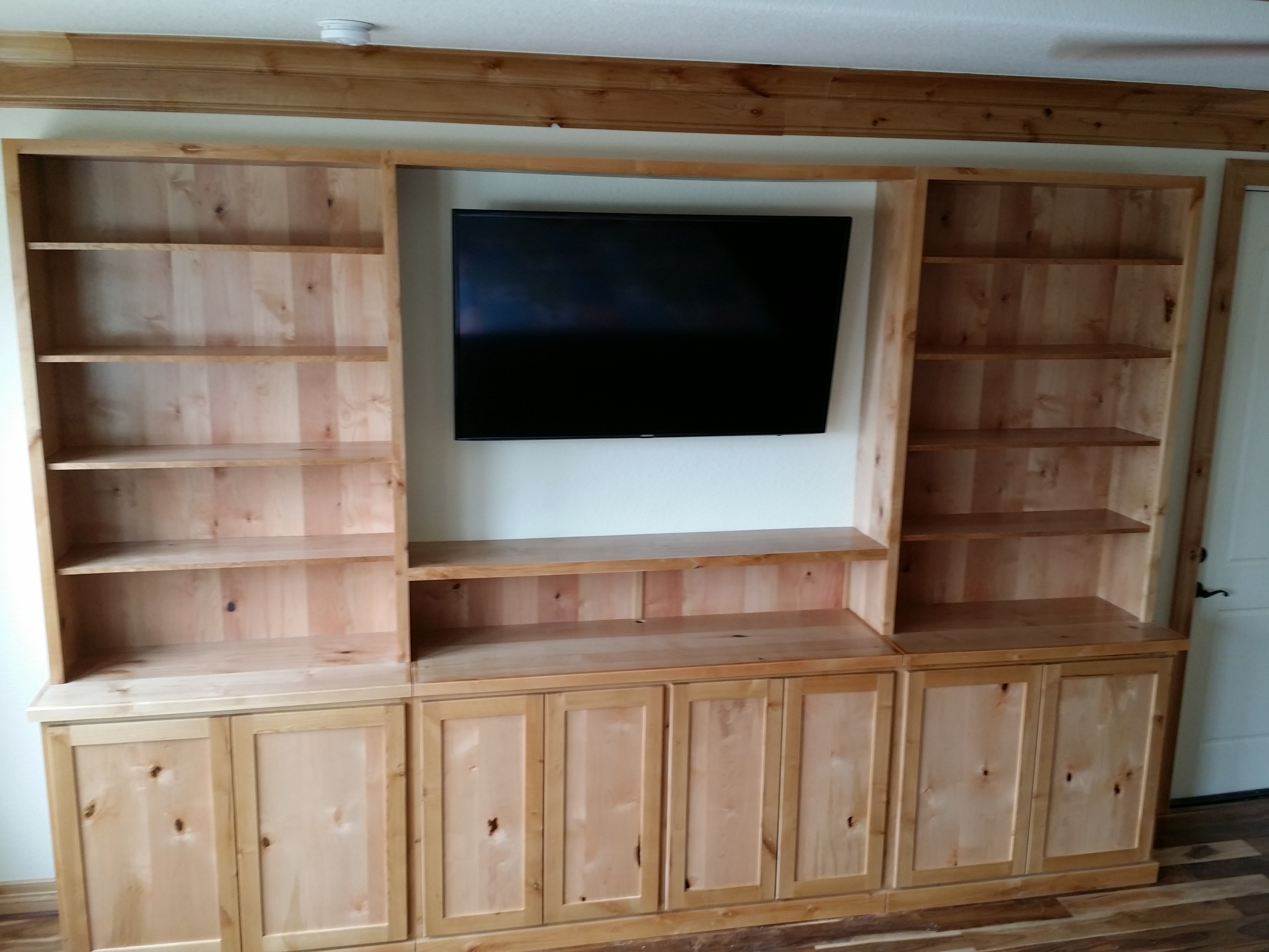 Knotty Alder Media Center