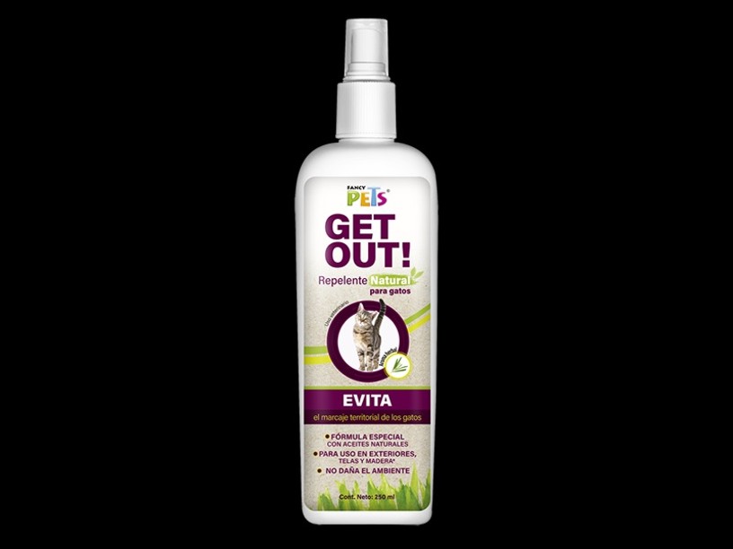 FL3900 REPELENTE NATURAL 
P/GATOS 250 ML