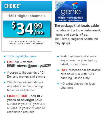 $34.99/month package||||