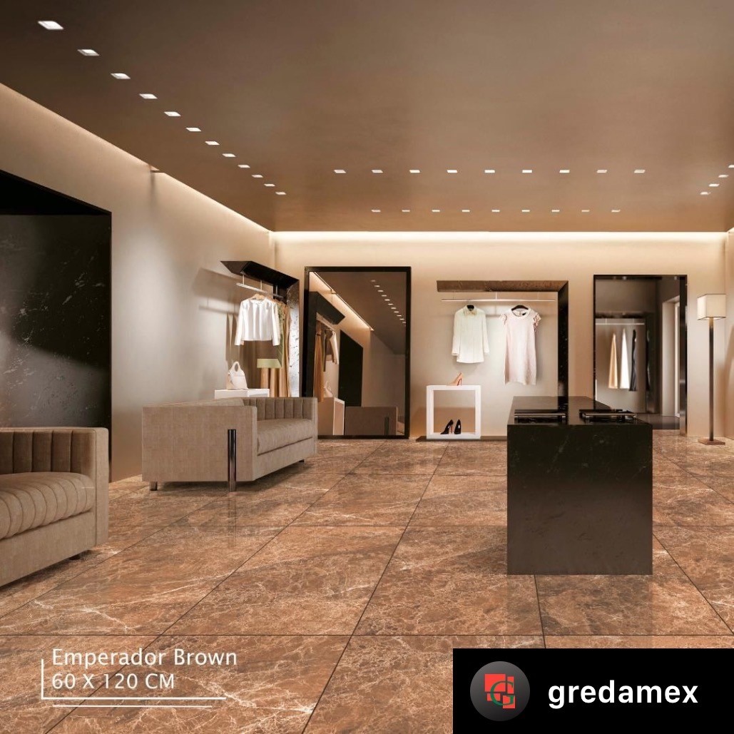 EMPÉRADOR BROWN 
Medidas: 60X120 cm