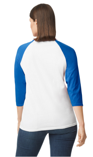 PLAYERA TIPO RAGLAN 3/4 ADULTO