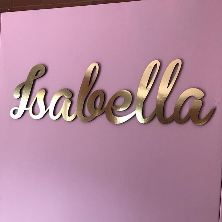 Letras personalizadas 
para la venta 
$120.000 