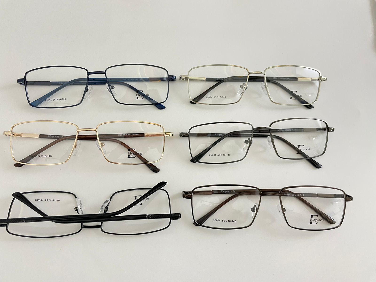 MODELO: 55034
COLORE NEGRO, ORO, CAFE, AZUL Y GUN