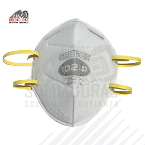 MASCARILLA PLEGABLE P/POLVOS Y PARTÍCULAS
Categoría: Mascarilla
Descripción: Eficiencia mínima de 95%, plegable, clip nasal
Usos: Neblinas y partículas sólidas libres de aceite, protección contra polvos derivados de procesos industriales como corte, aserrado, pulido, lijado, etc.
Normas: NOM 116-STPS-1994 en su tipo P-1 ,
N95 y NMX-054-SCFI-2001
