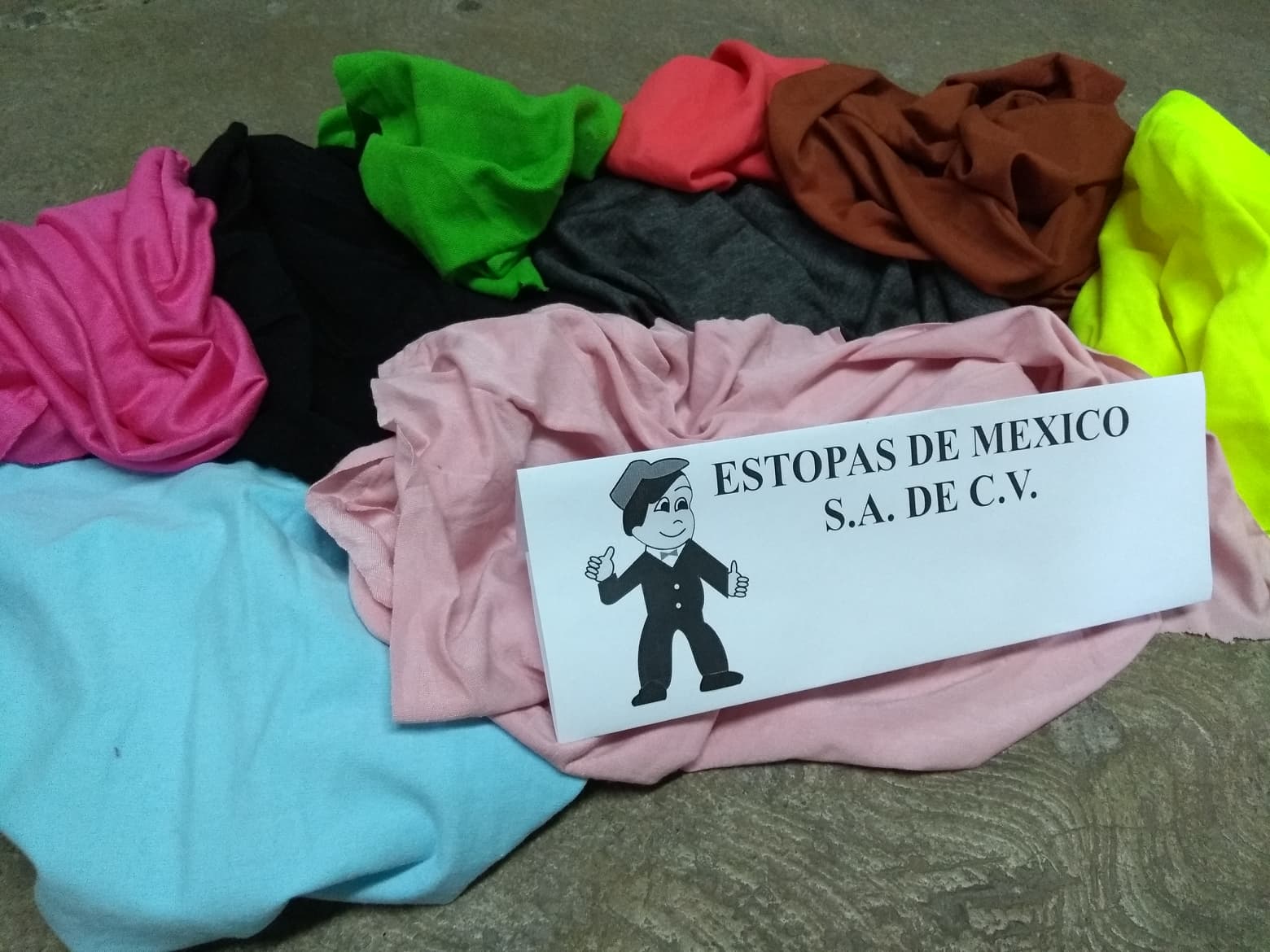 TRAPO TIPO CAMISETA COLOR