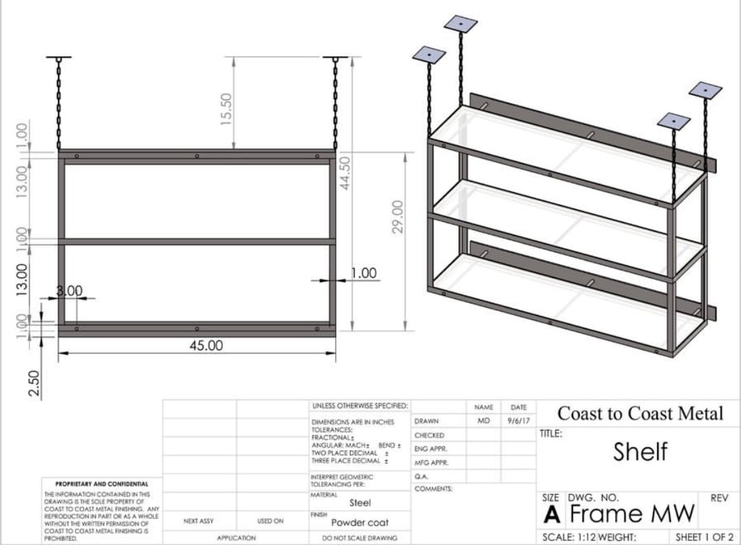 Restaurant Bar Custom Case Goods Shelving- Los Angels