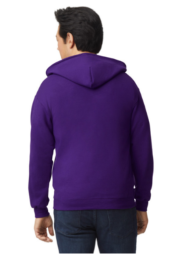 SUDADERA CON CIERRE Y CAPUCHO ADULTO