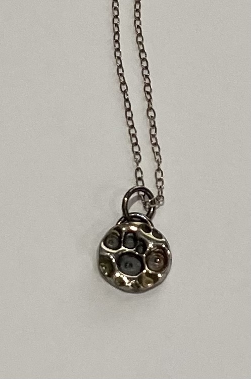 Round PMC Pendant Ma 57
Sterling Silver
$18.