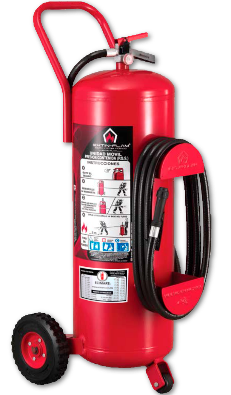         EXTINTOR DE PQS ABC CAP. 50 KG.