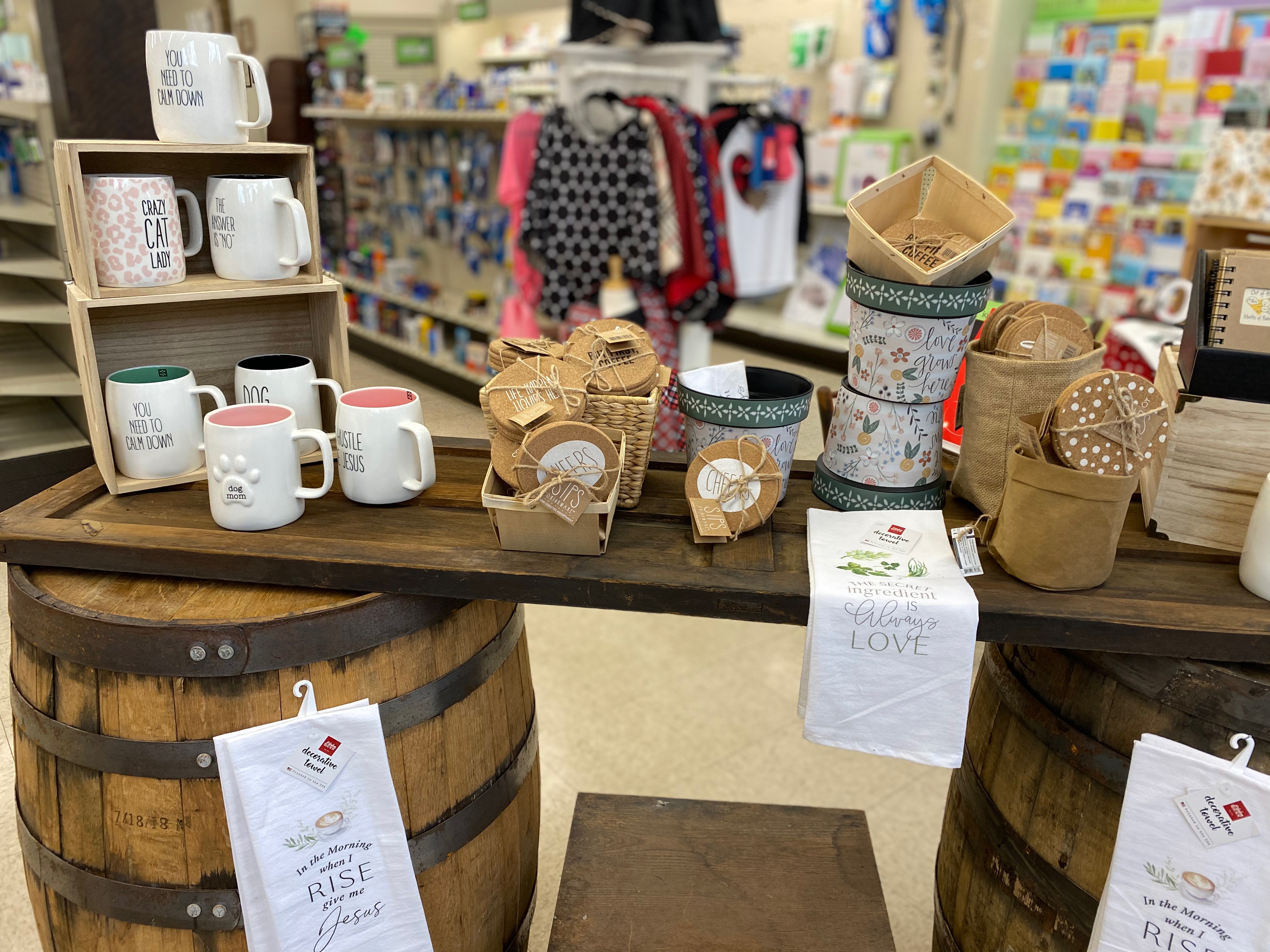 Coffee Mugs and Coasters