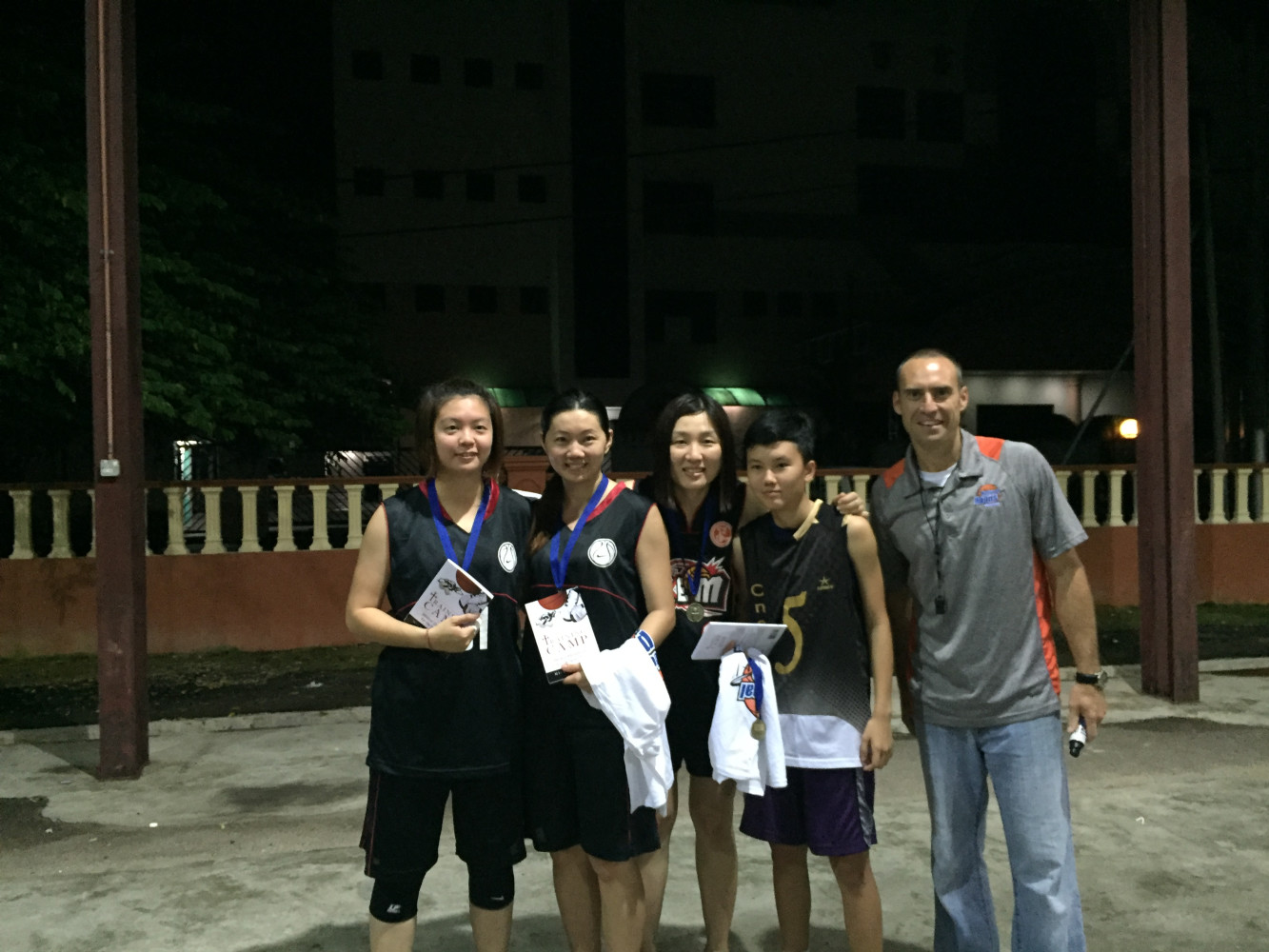 Girls Winners: Basketball Never Stops