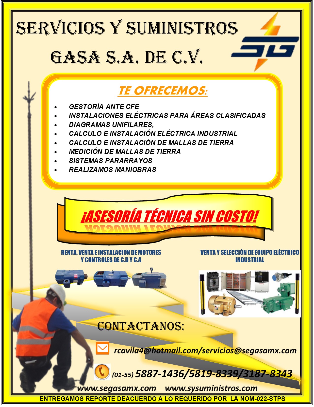 VENTA DE EQUIPO ELECTRICO