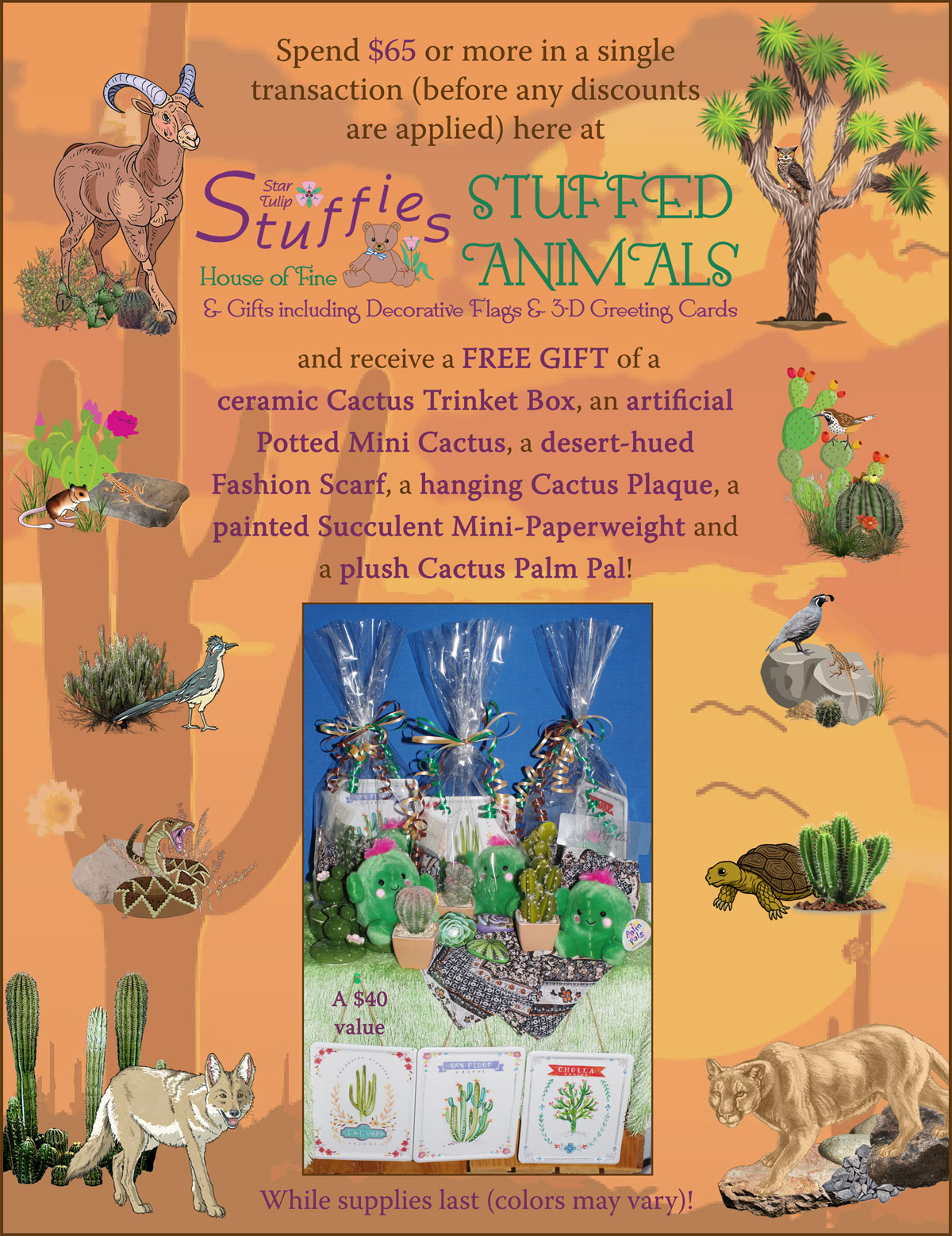 Star Tulip Stuffies - Welcome