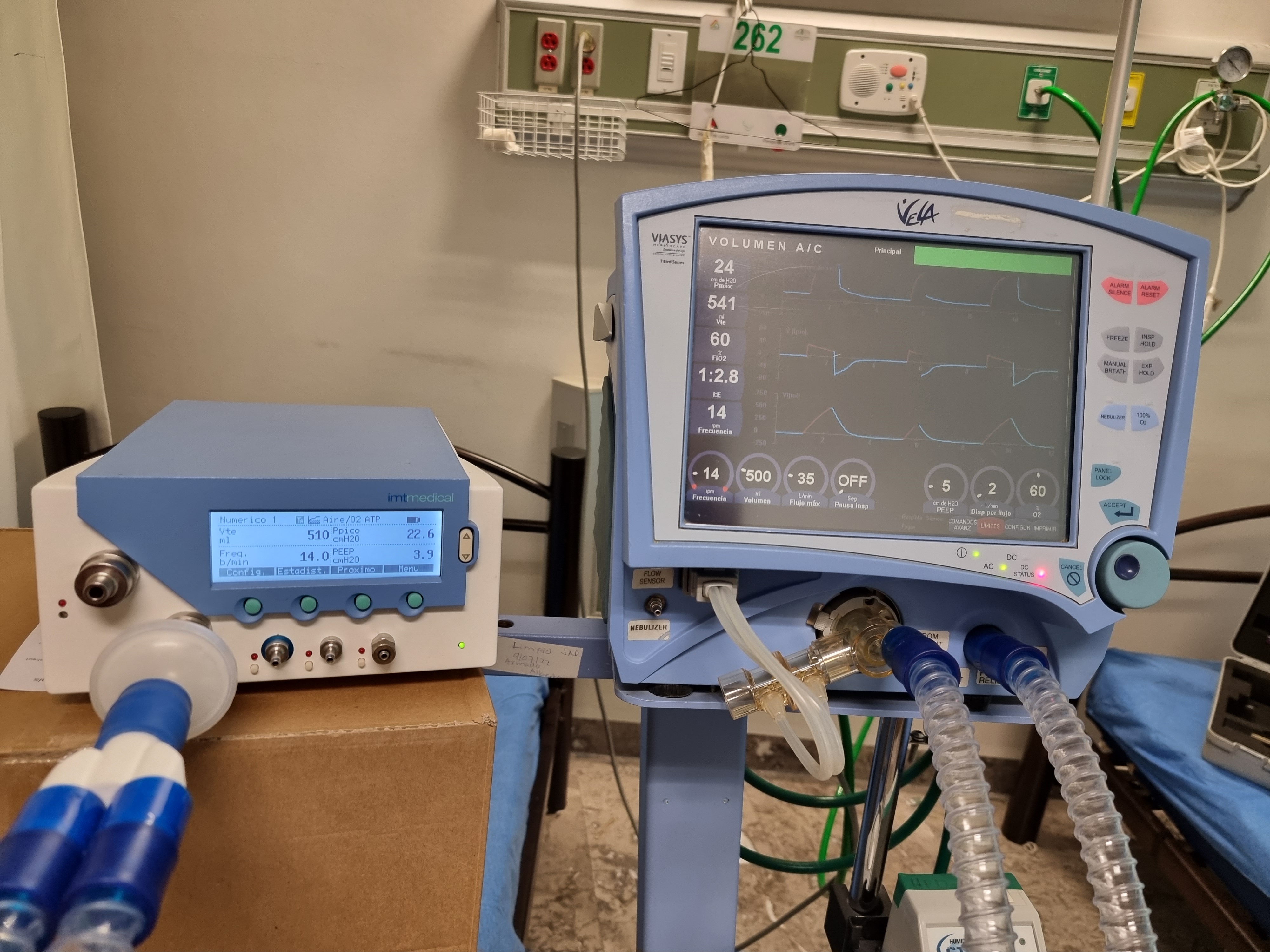 Ventilador Carefusion Vela