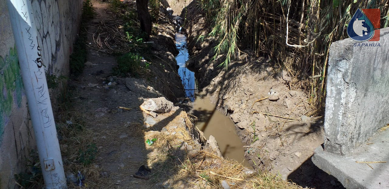 SONDEO DE DRENAJE EN LA BARRANCA DEL TERRERO