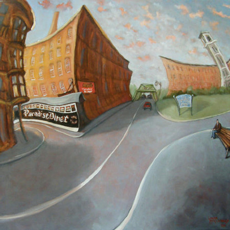 arthur's diner 60X60cm 
sold