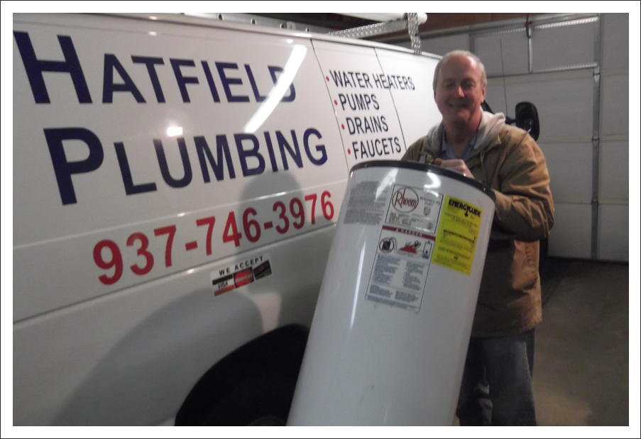 Plumber with rheem water heater||||