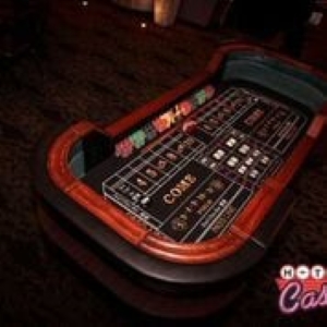 Craps Table and Chips