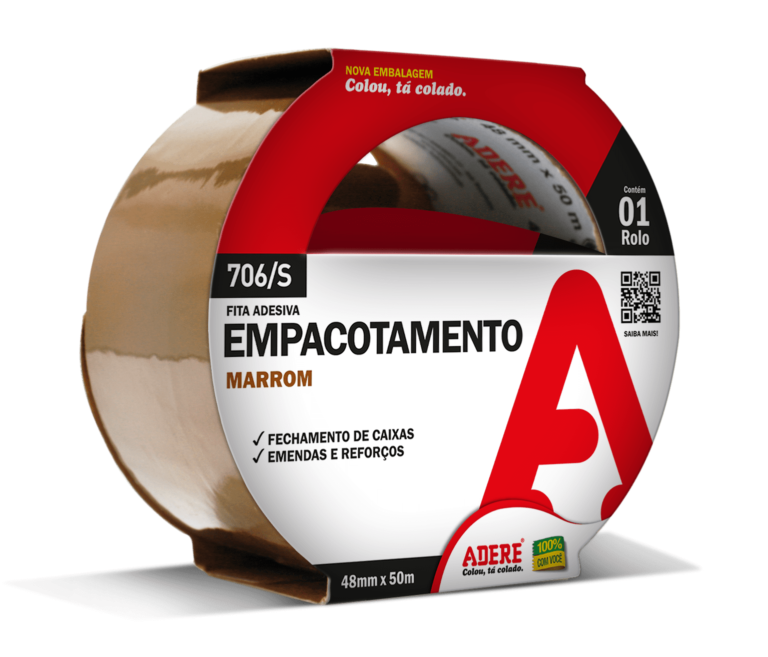 FITA EMPACOTAMENTO
MARROM
FITAS ADERE