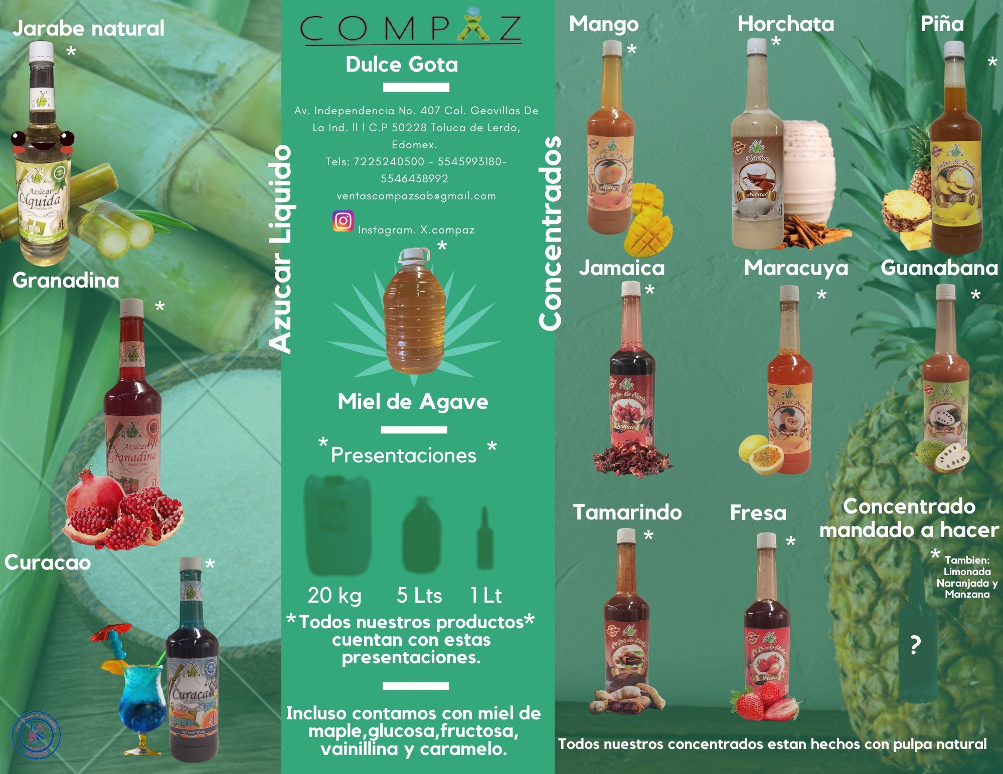 COMPAZ S.A de C. V. - producción y venta de azúcar