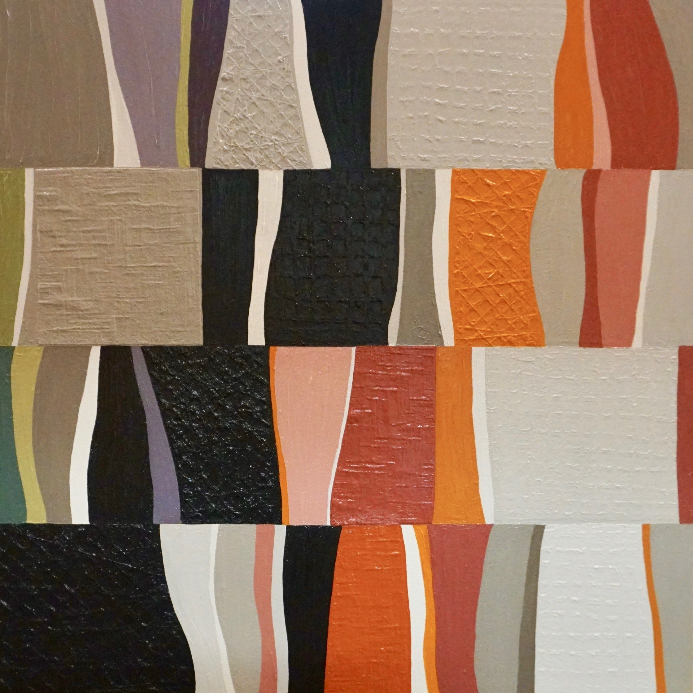 Indigo Child Series "Crystal Mountain 1" 30 x 30