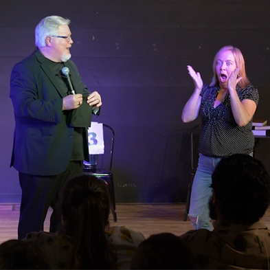 The look of amazement on her face as she just created the magic moment.