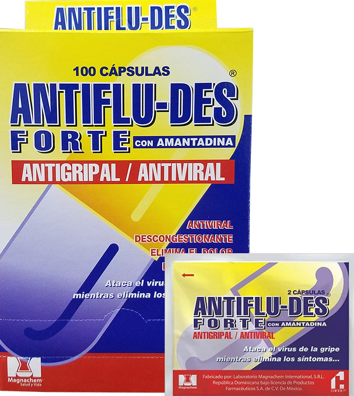 Antiflu-des Forte está indicado en el tratamiento de procesos gripales, que se acompañan de malestar general, fiebre, dolor de cabeza, lagrimeos, estornudos