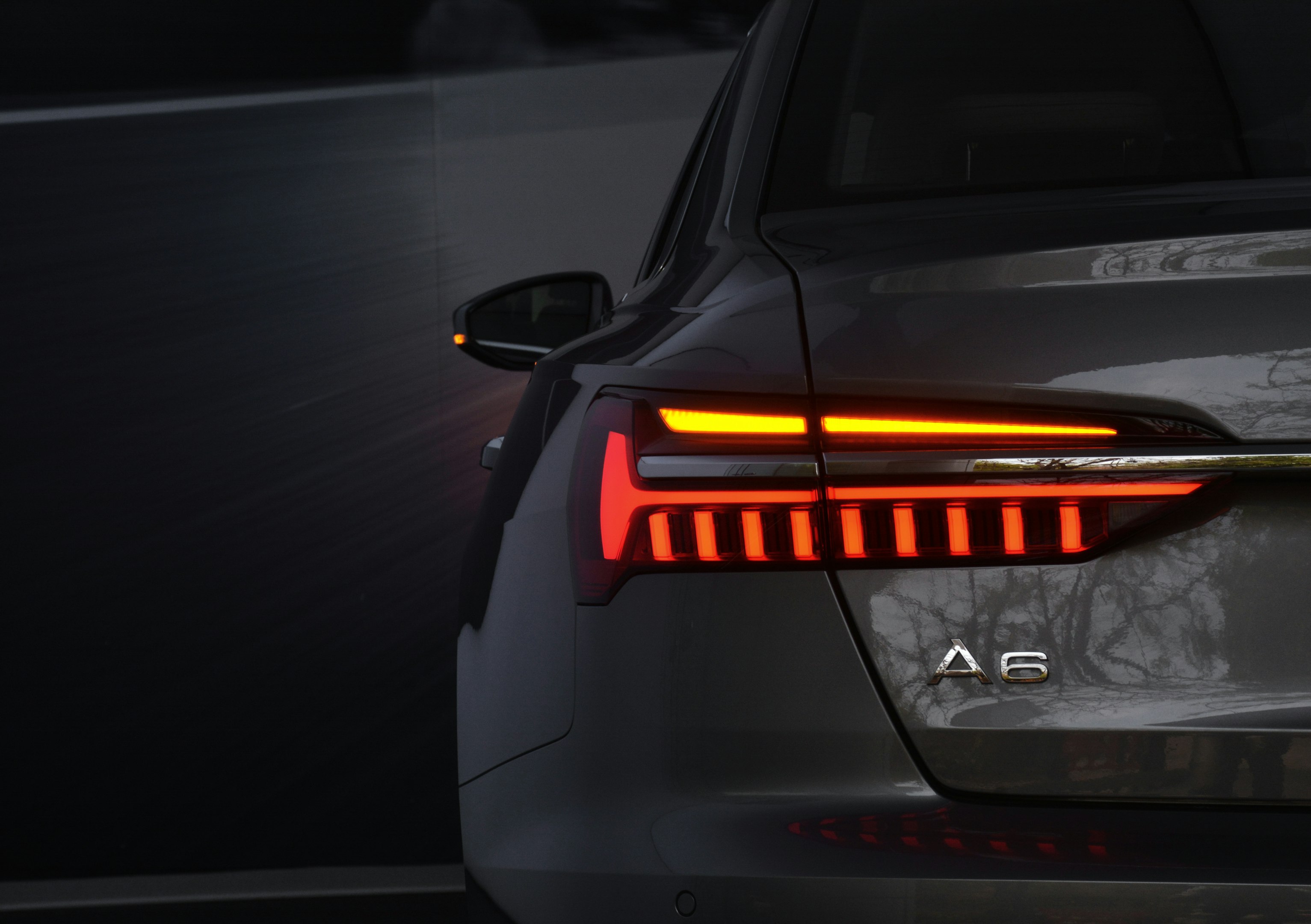 white car with orange light white car with orange light