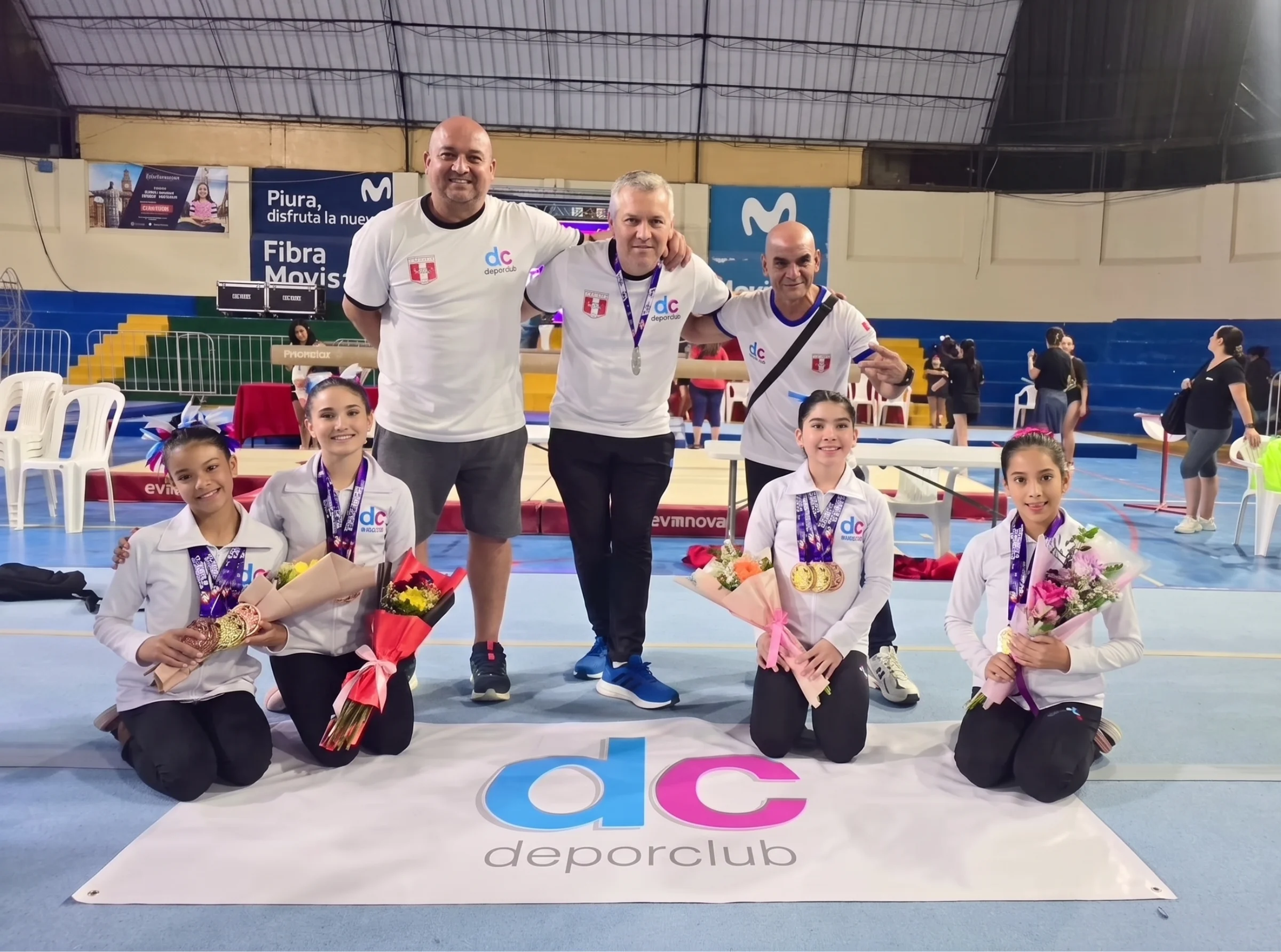 Gimnastas Deporclub Subcampeón Nacional 2025 Gimnasia Artística Femenina