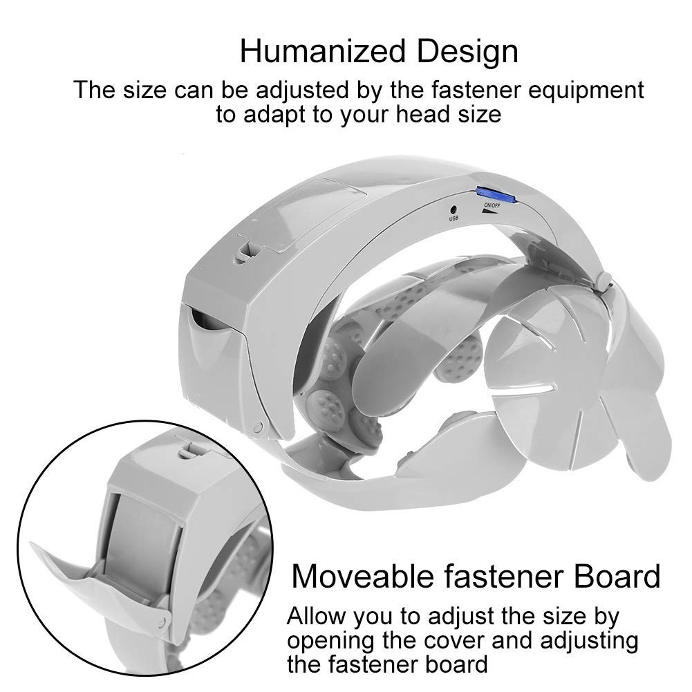 LY-617E
Masajeador de cabeza eléctrico
vibración neumática con sensación de presión