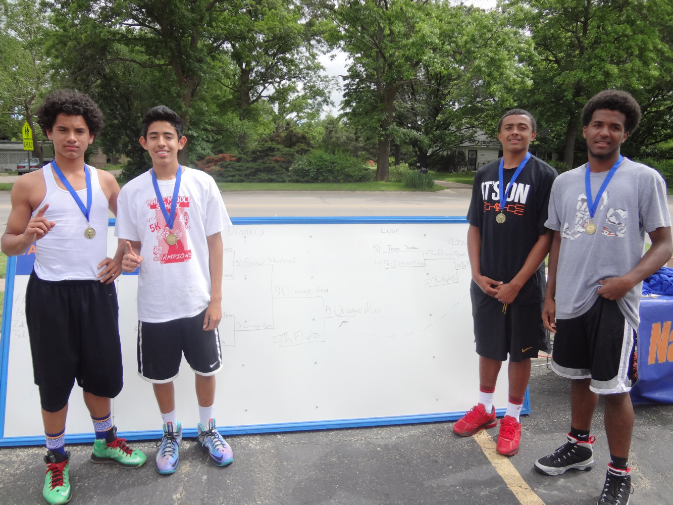 JV Winners: Orange Men