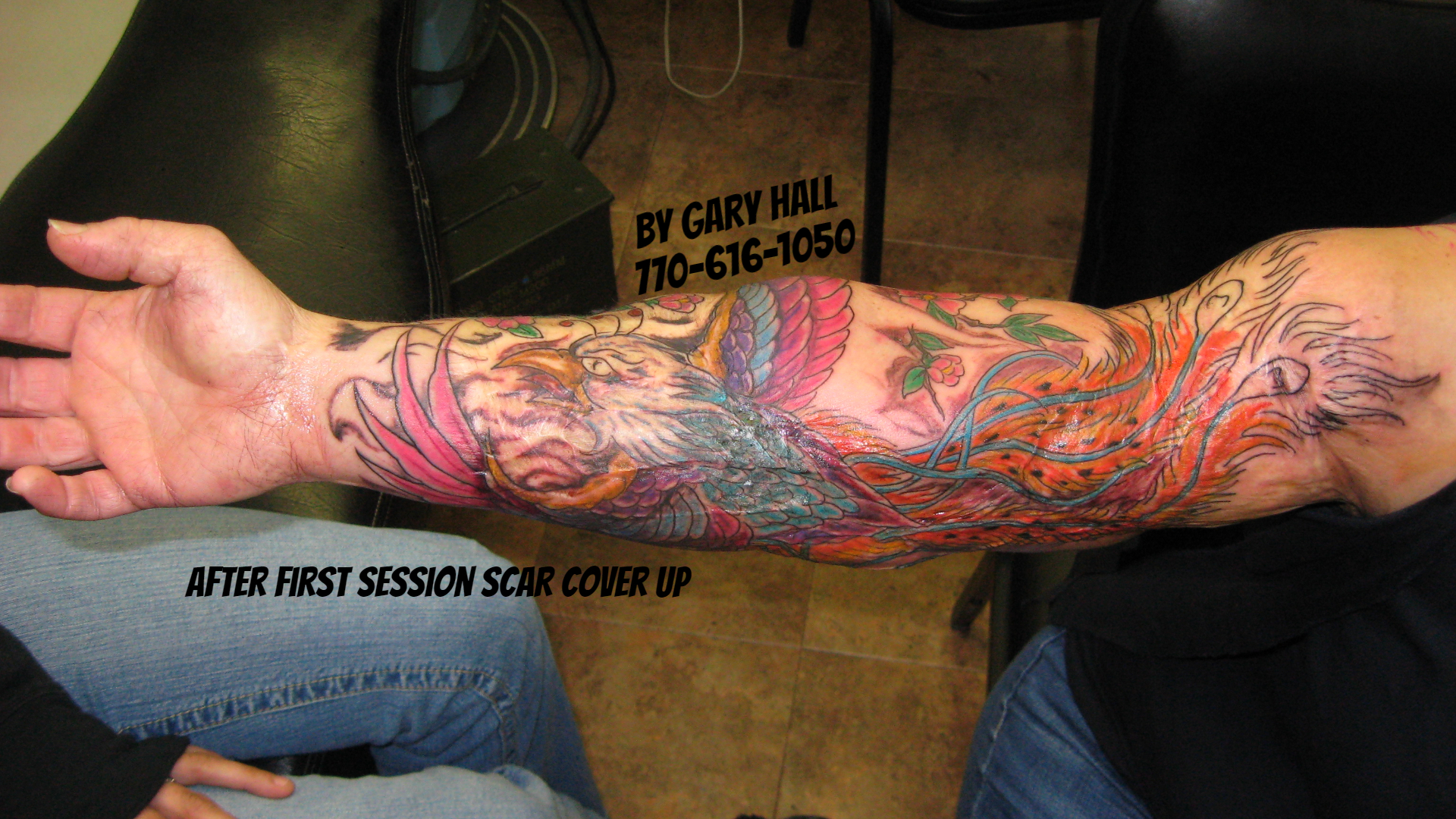 After First Session Scar Cover Up