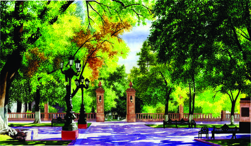 OBRA NO DISPONIBLE  
Dimensión: 45 x 70 cms.