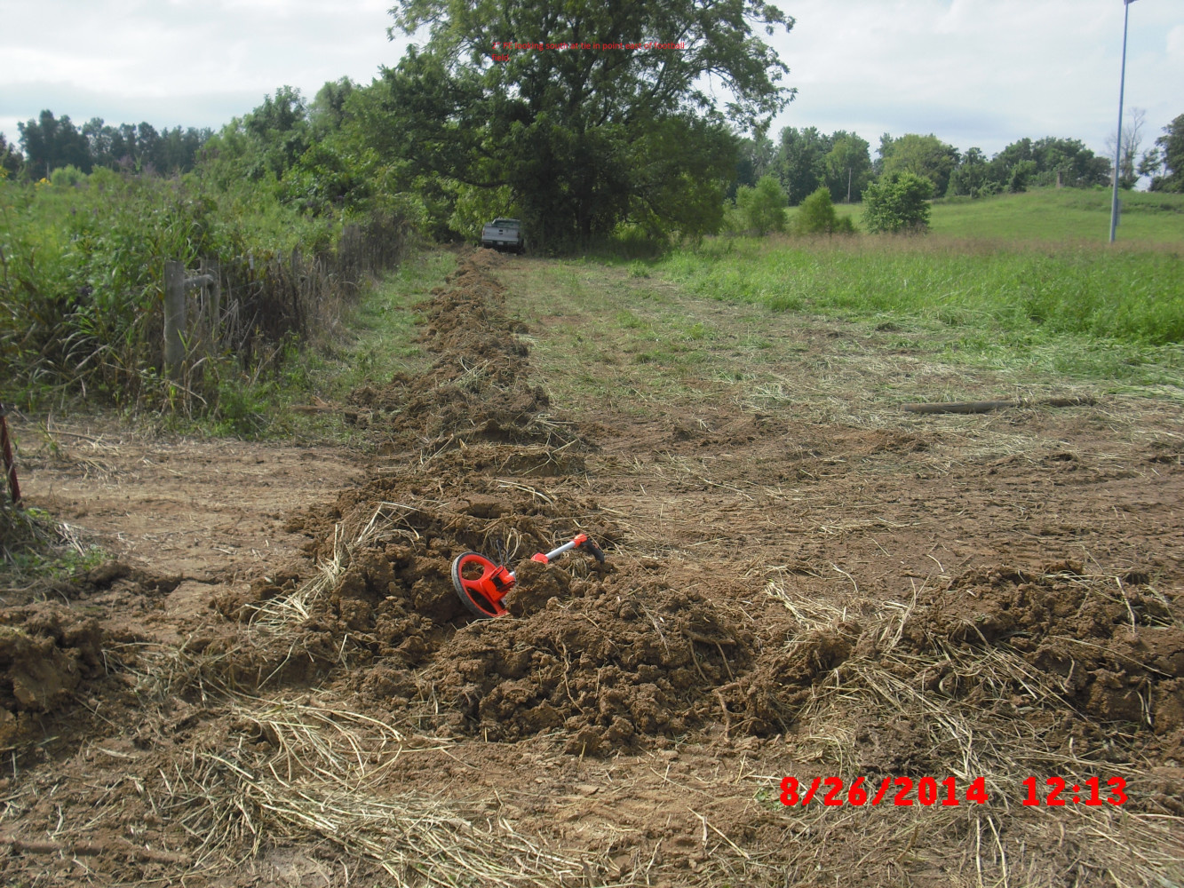 2 Inch PE Looking South