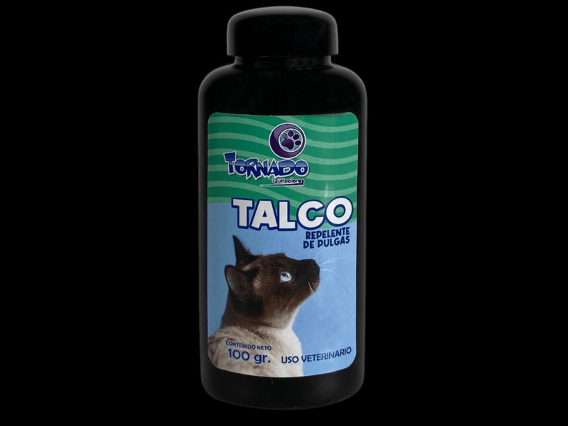 TAG01 TALCO ANTIPULGAS 
P/ GATO TORNADO 100 G