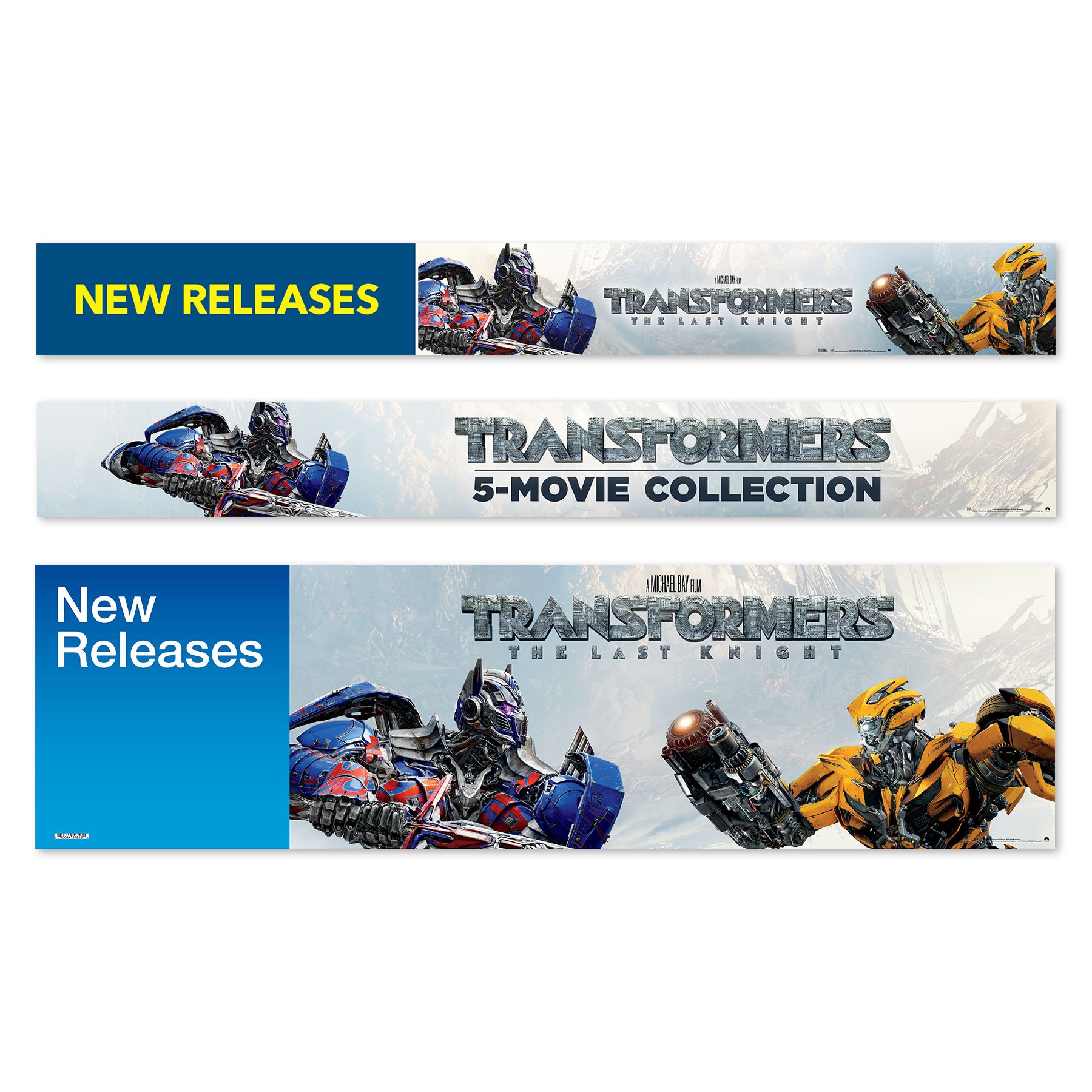 Transformers Best Buy & Target Signs