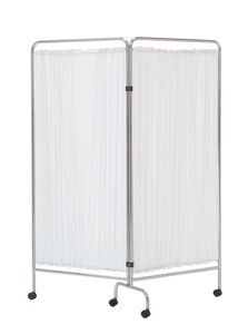 BIOMBO PARA SEPARACIÓN DE PACIENTES
Estructura metálica
Dos cuerpos
Telas  desmontables y lavables
Cuerpos independientes plegables
Tiempo de fabricación 3-4 días hábiles