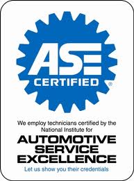 Automotive Service Excellence Certified||||