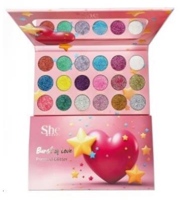 PG02
BURST OF LOVE GLITTERD PALLET
