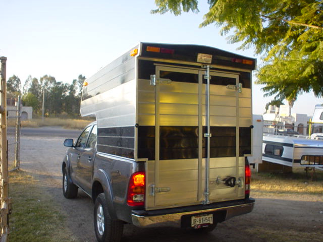 campers volado pick uop de aluminio