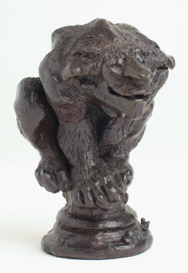 Black Pawn (#8 - chess piece)
Artist: Bill Girard, Royal Oak, MI
Formerly collection of Allen Abramson
Photo courtesy of Ken Weikal, Farmington Hills, MI. 