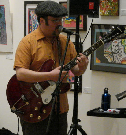 Rob at
the Portland Museum of Art