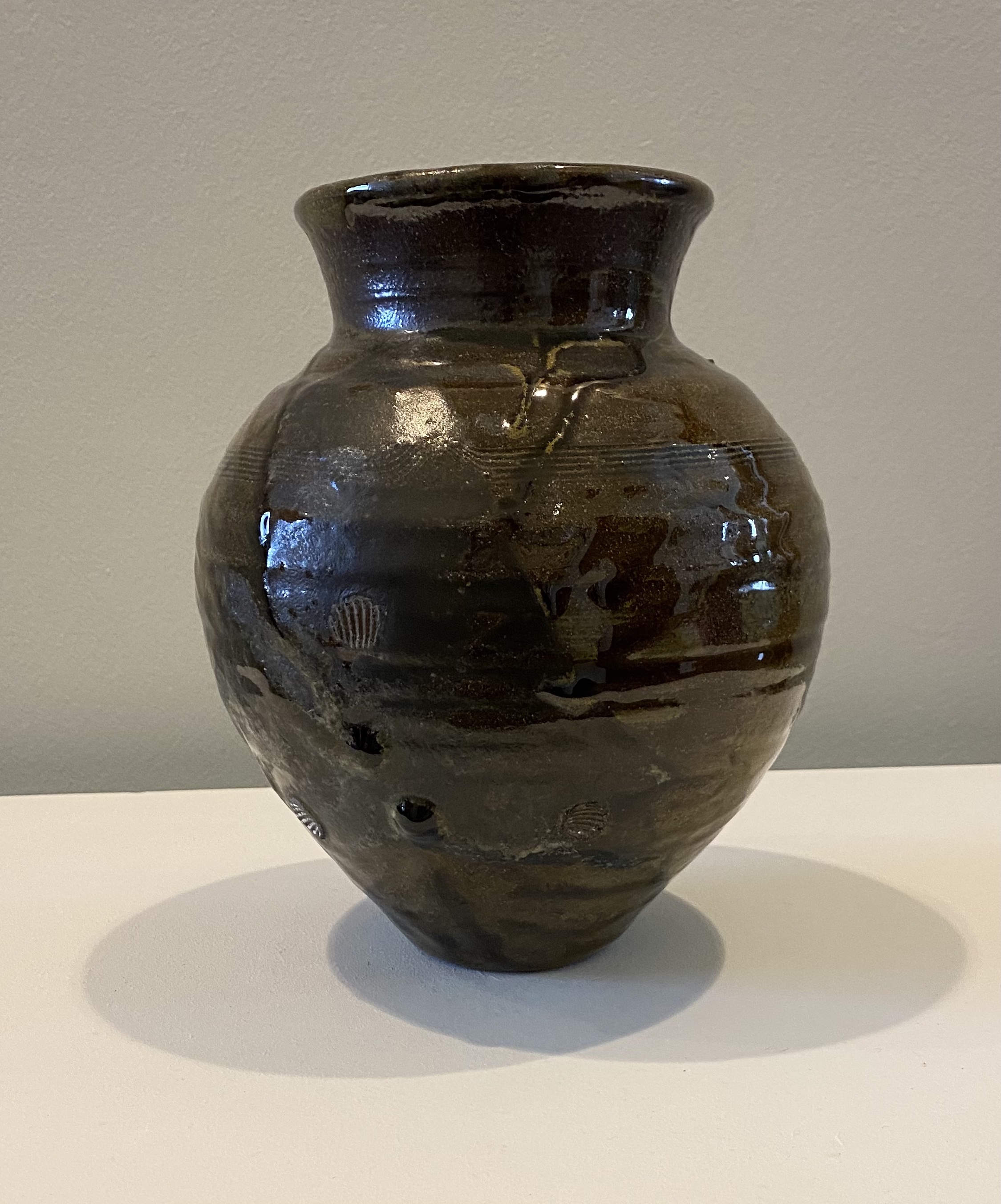 Vase
wood/salt-fired stoneware
9"
$110.