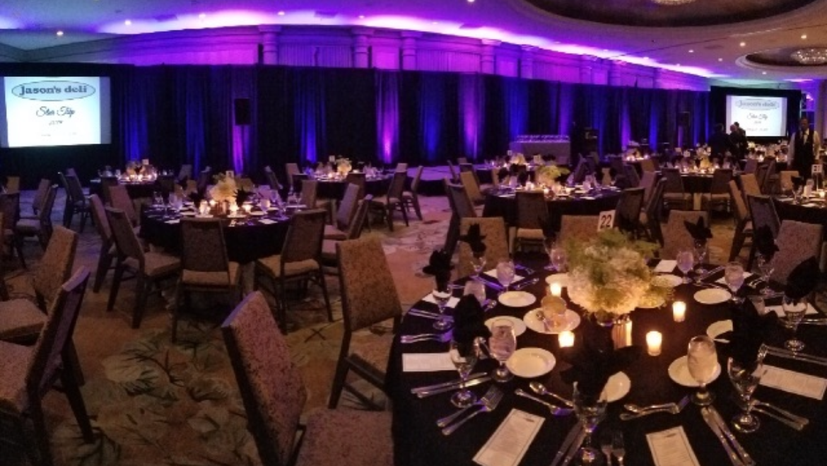 For nearly 28 years, ABC Computer and Audio Visual Rental has grown from a computer equipment rental business into a specialized Audio Visual industry example of diligence, excellence, and success. We offer many audiovisual capabilities for individuals hosting events or other occasions - including private parties, reunions, weddings, community public media relations conferences, governmental presentations, military ceremonies and special events (such as our work with the U.S. Coast Guard), performance arts concerts including orchestras and other music artists, fundraising event and art auction audiovisual rentals, neighborhood or community center events, governmental PR conferences or meetings, hybrid online and live event technology, while also expertly offering and delivering optional and customizable event project setup planning, full-service audiovisual services, professional staging delivery and setup, corporate and general commercial presentation and projection setups, integrated sound systems for microphone and PA systems for all-sized events, lighting solutions such as uplights, along with high-definition visual display monitors capable of large and multiple session/room setups and coordination.