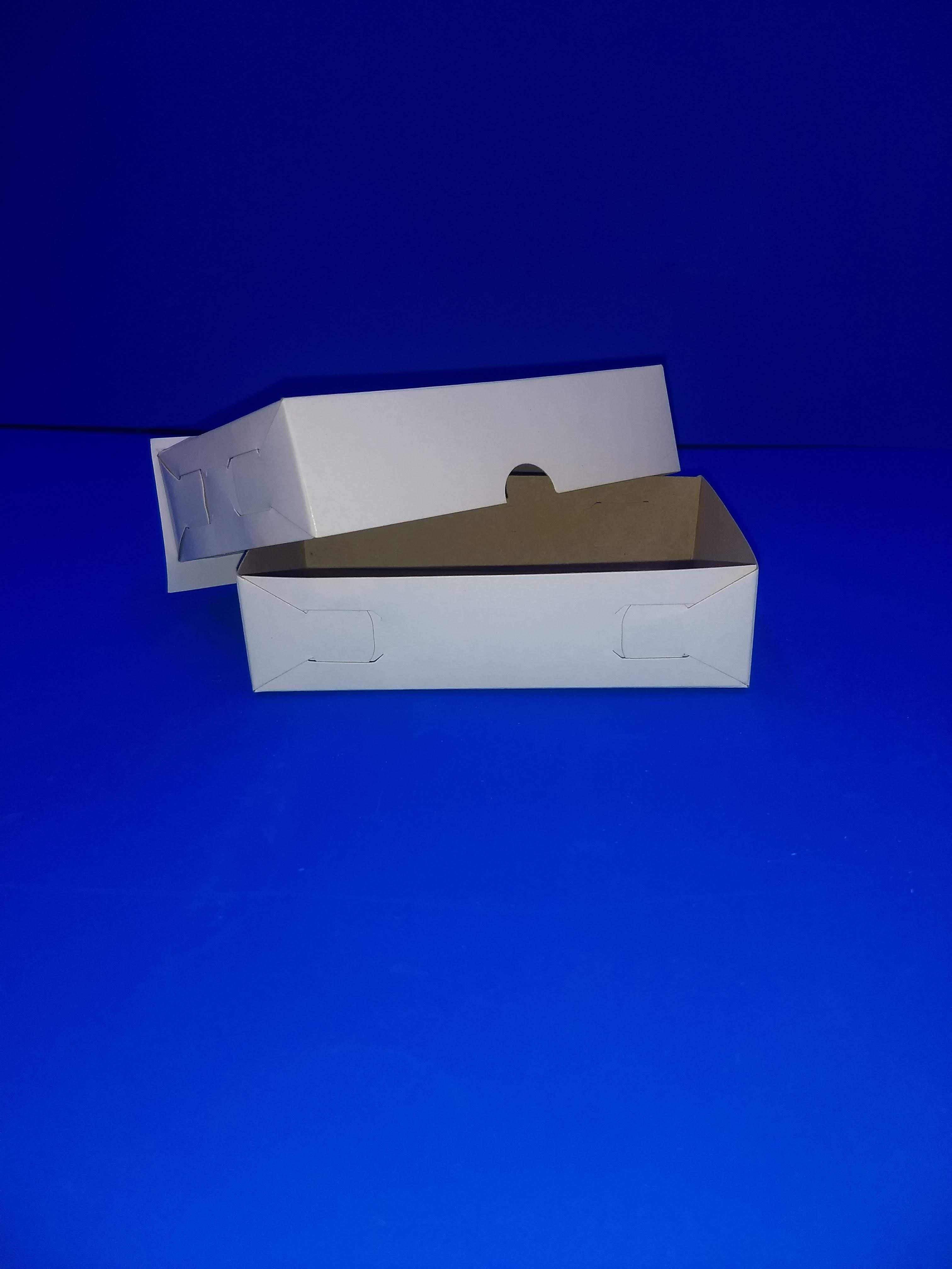 CAJA CAPLE BLANCA
MODELO #2003 14X12X5